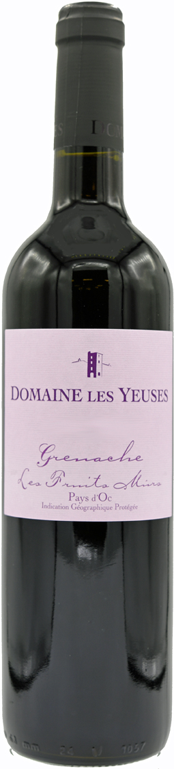 Grenache Fruits Mûrs IGP 2023 Domaine Les Yeuses